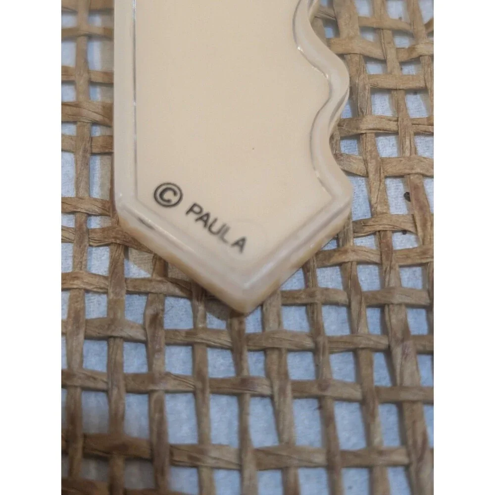 Vintage RETIRED Keychain, Oversized Key Shape Paula Brand